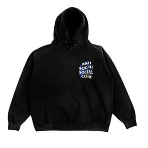 Anti Social Social Club x Sadboyz El Azul Hoodie Black Blue Graphic XL NWT ASSC